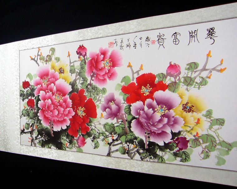 三尺牡丹圖