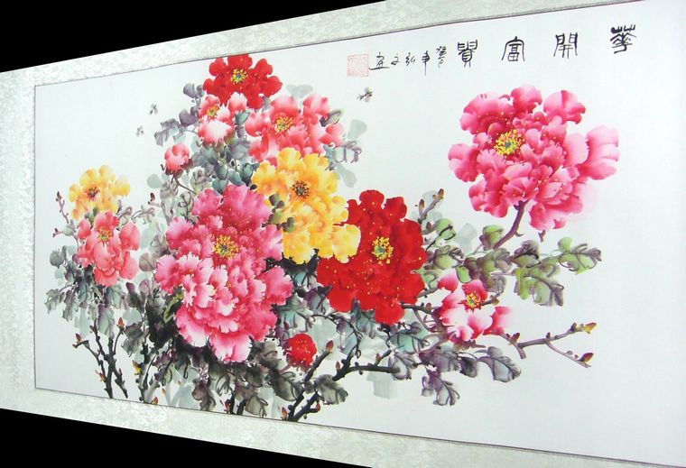 三尺牡丹圖