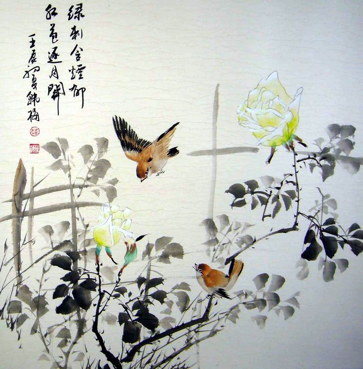 寫意花鳥畫