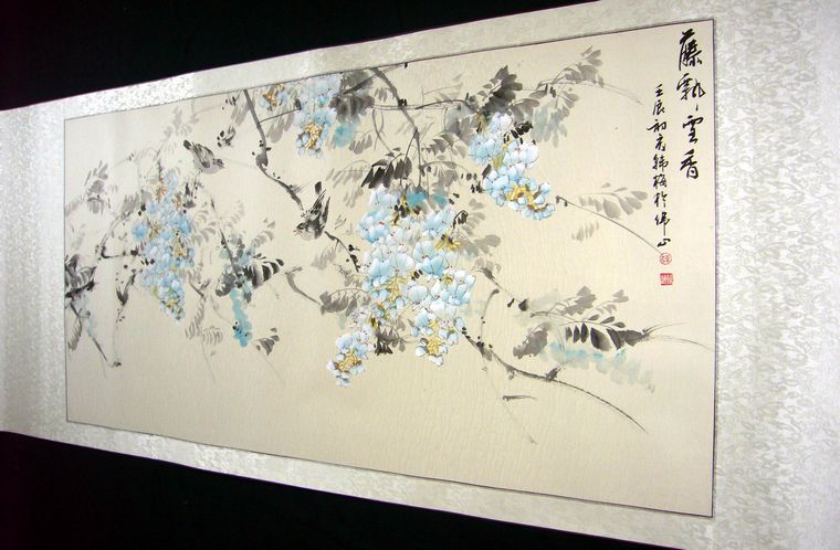 四尺花鳥畫