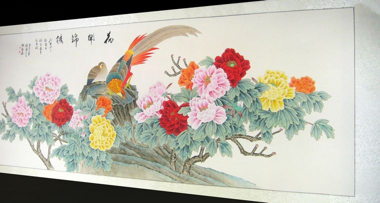 工筆畫富貴牡丹