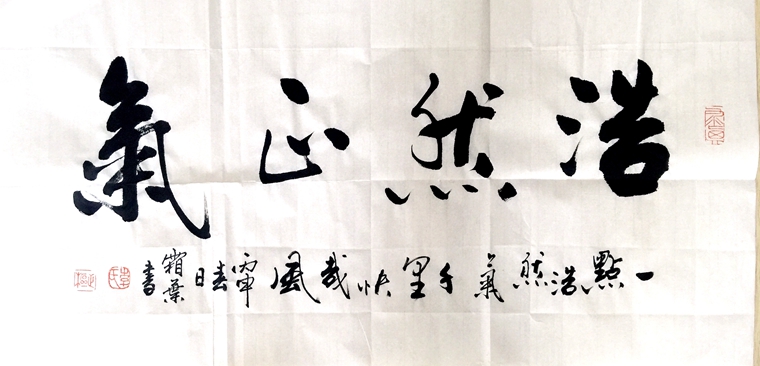 書法浩然正氣