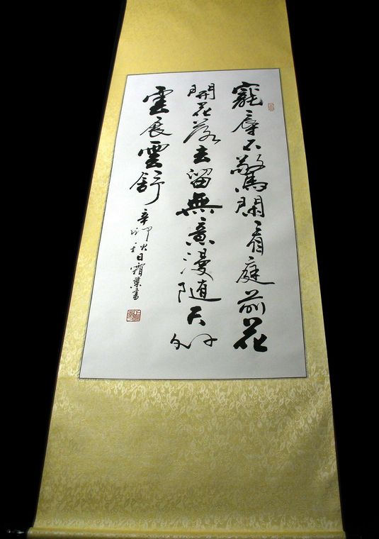 寵辱不驚書法