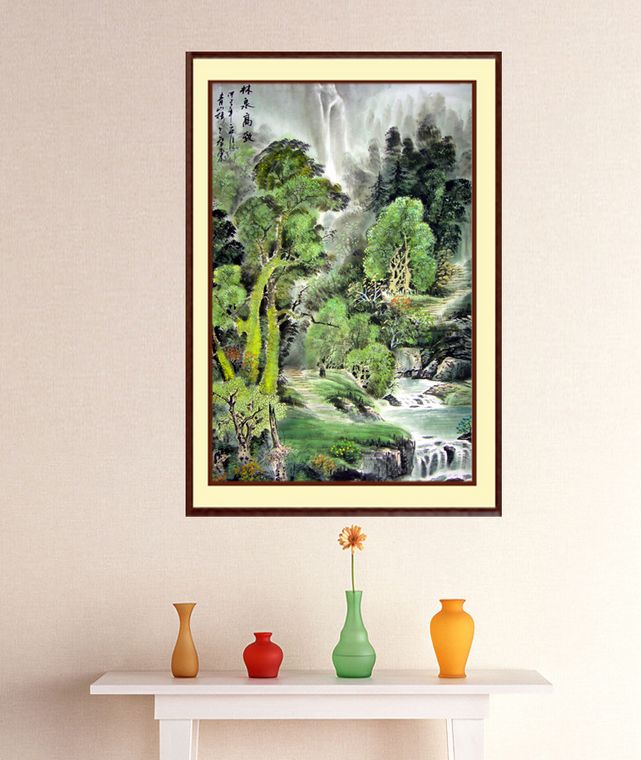 精品條幅山水畫