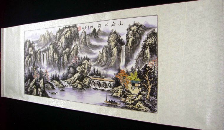 三尺國畫山水