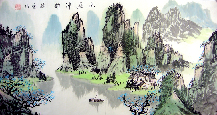 適合辦公室書畫作品