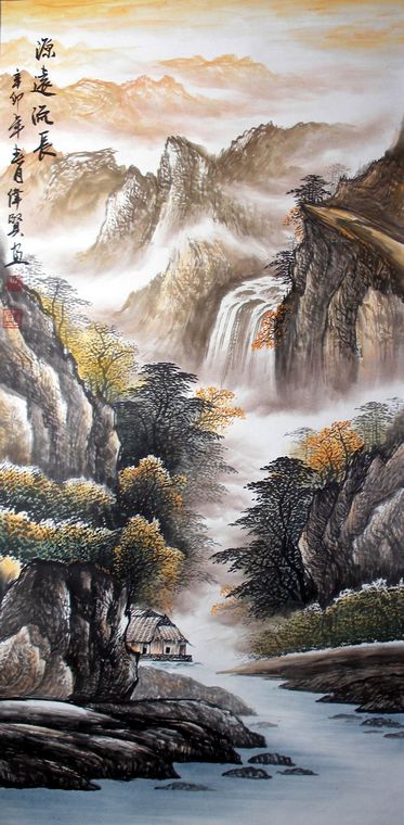 中國(guó)寫(xiě)意山水畫(huà)