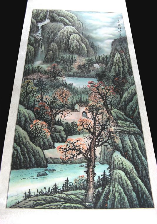 四尺山水畫