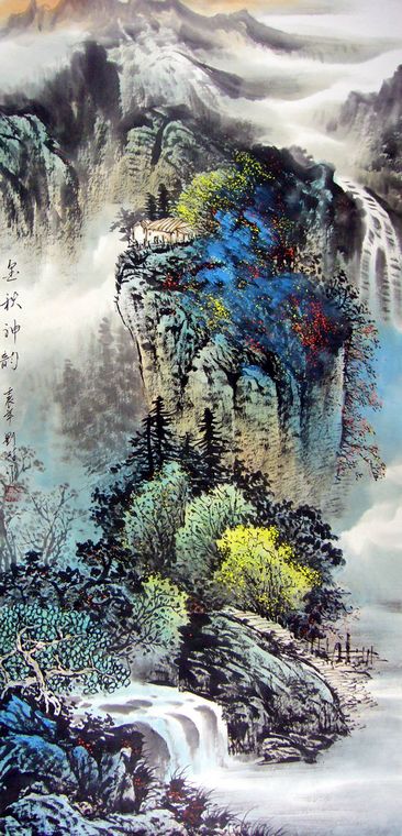 山水國畫欣賞