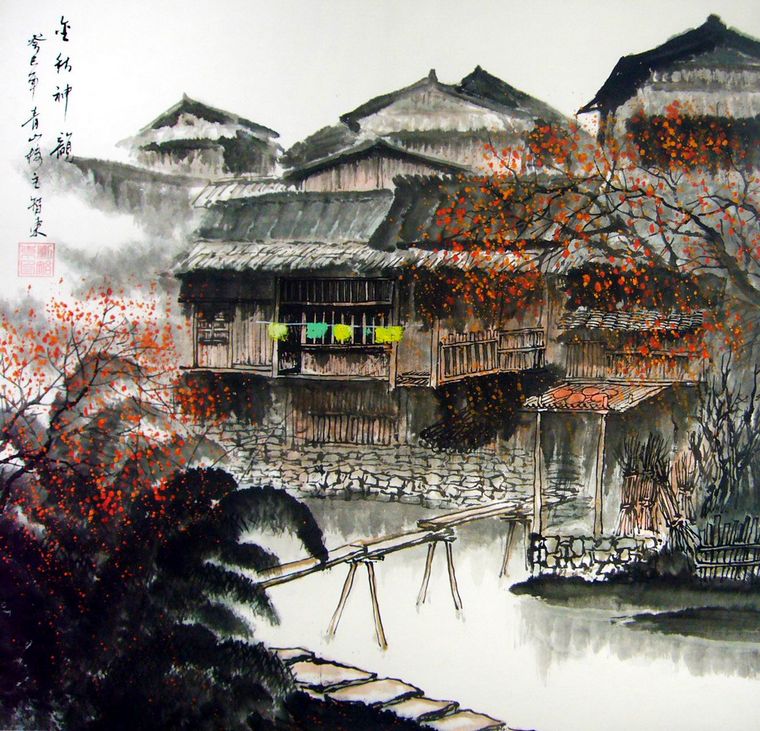斗方水鄉(xiāng)山水