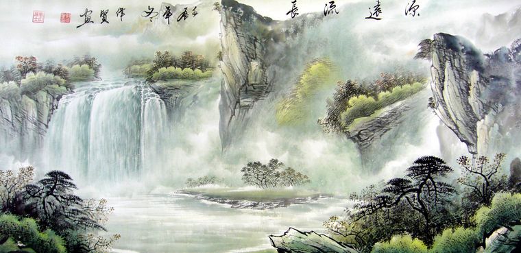 山水畫作品