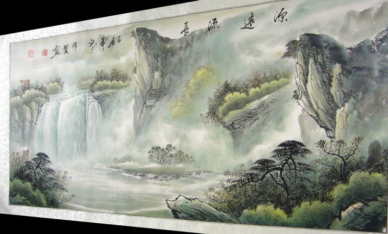 山水畫作品