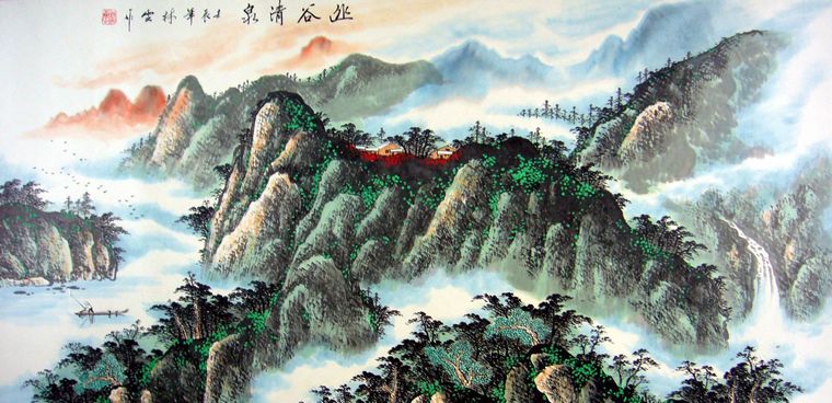 適合辦公室書畫作品