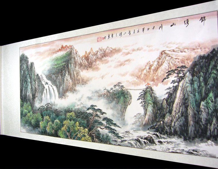 水墨山水畫作品欣賞