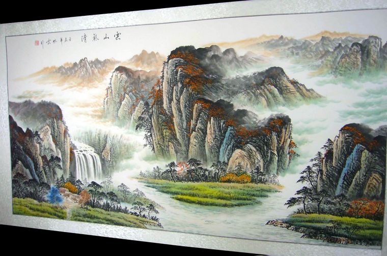 中國寫意山水畫