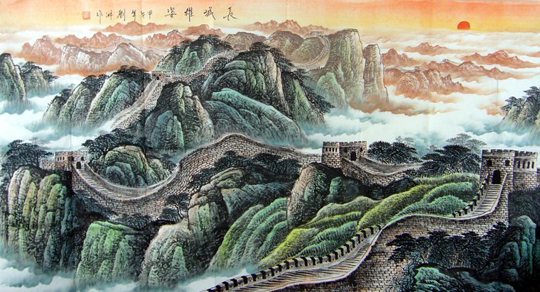 六尺國畫長城