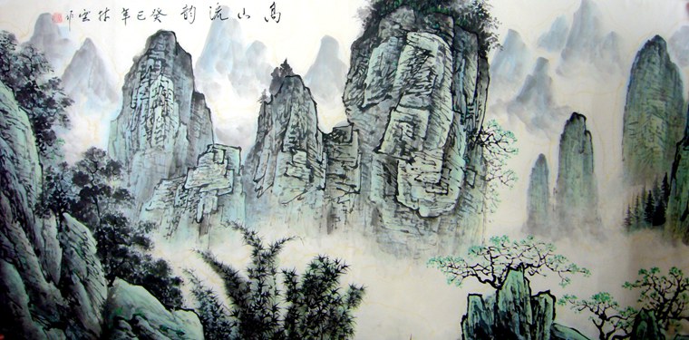 客廳風景山水畫