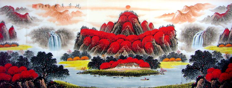 中國水墨山水畫