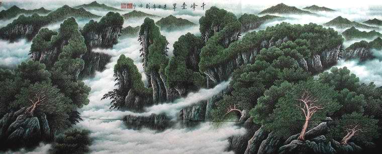 寫意山水畫賞析