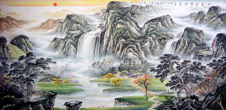 中國山水畫作品欣賞