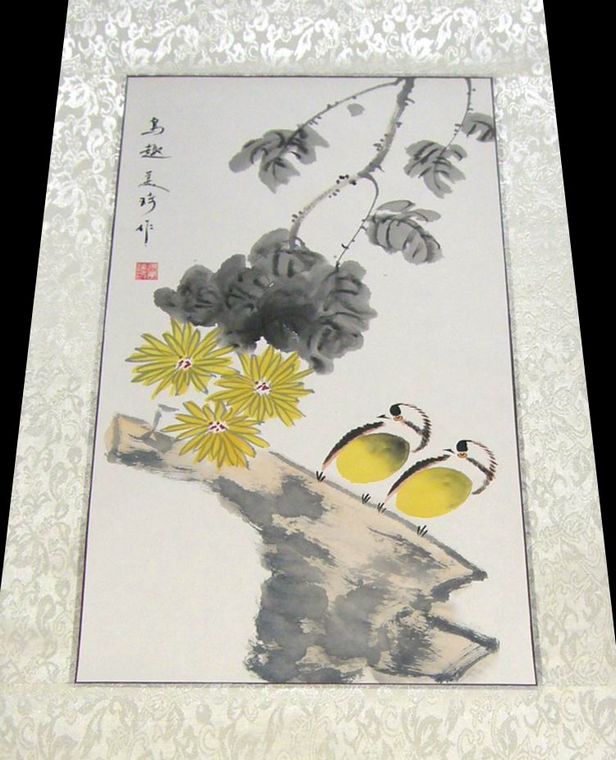 走廊過道臥室書房花鳥畫