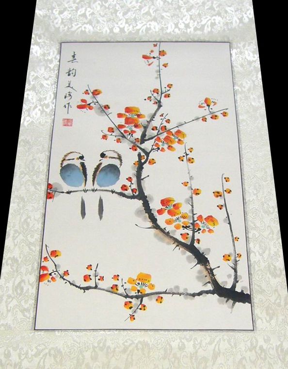 小品花鳥作品