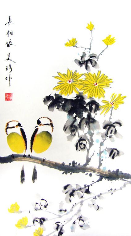 寫意花鳥畫