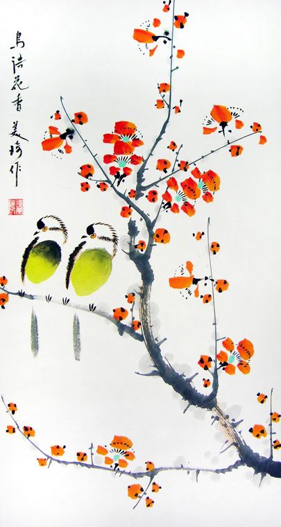 花鳥畫小品欣賞