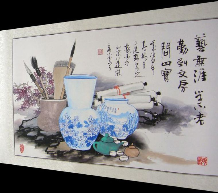 精品寫意水墨國畫