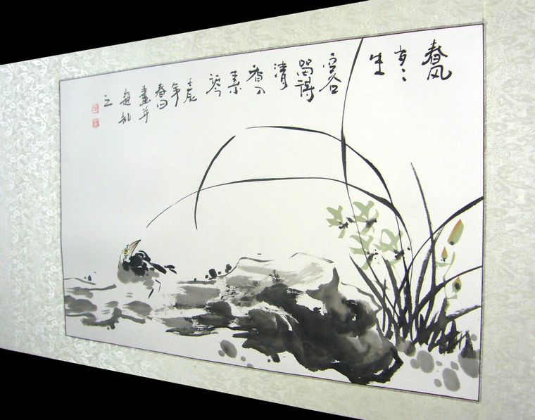 寫意畫蘭花