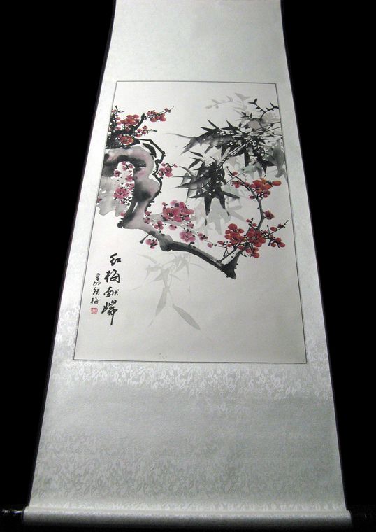 梅蘭竹菊字畫