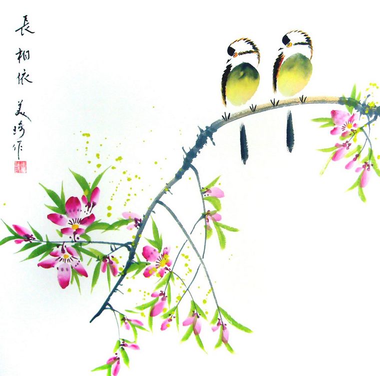 臥室花鳥畫