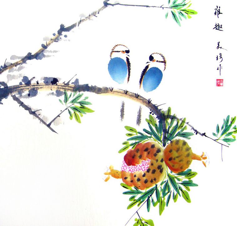 小寫意花鳥畫
