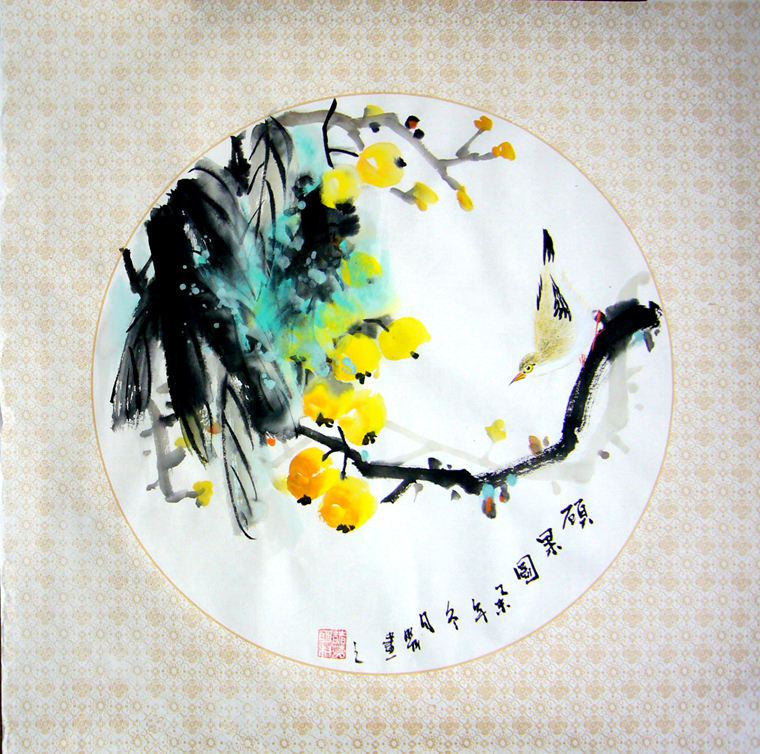 水墨花鳥(niǎo)