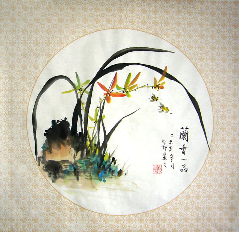 三尺斗方水墨花鳥