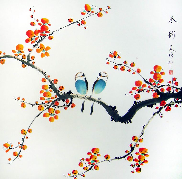 小寫意花鳥畫