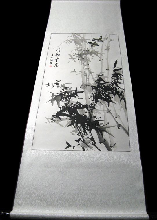 梅蘭竹菊字畫