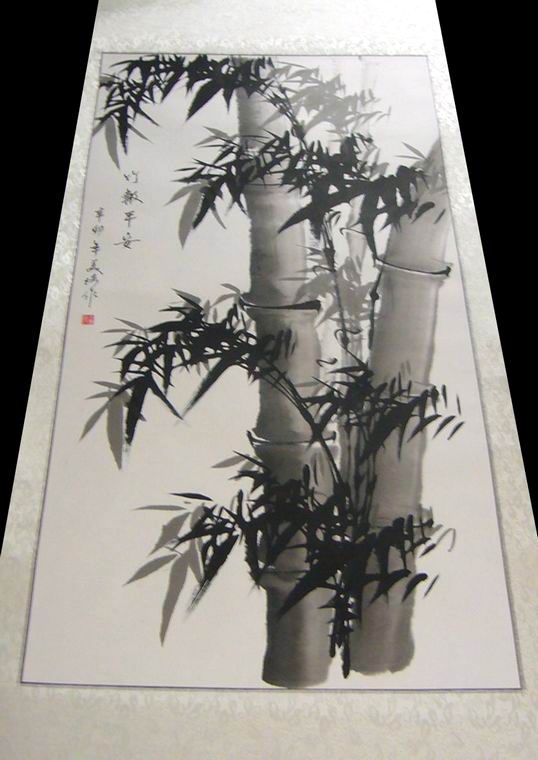 水墨畫竹子