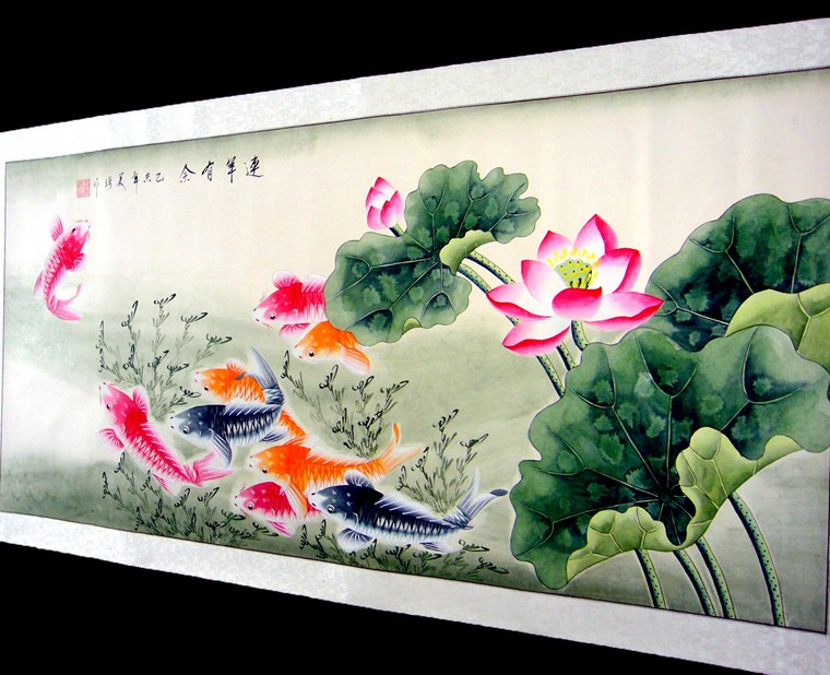 九魚圖作品