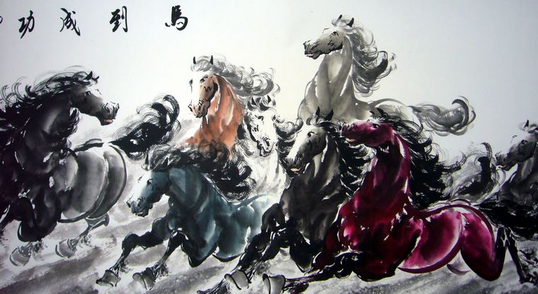 適合掛在辦公室的字畫
