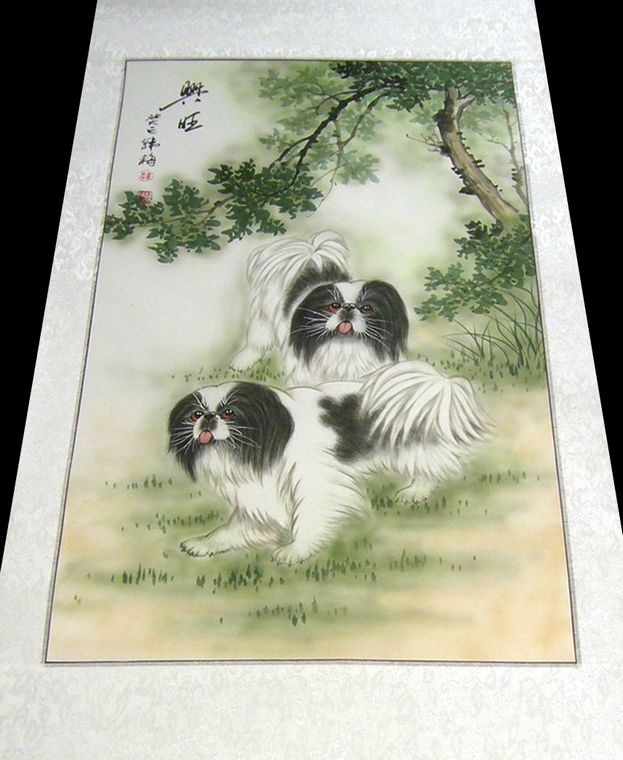 狗的國畫