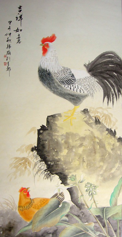 雄雞圖