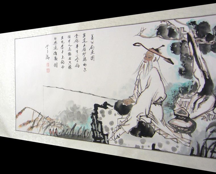 姜太公釣魚圖