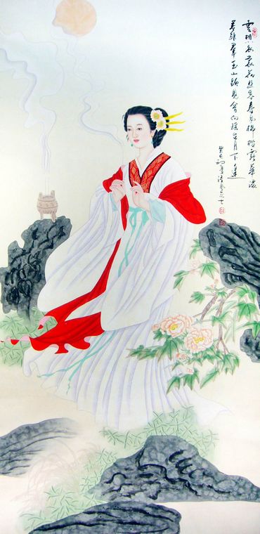 工筆仕女圖