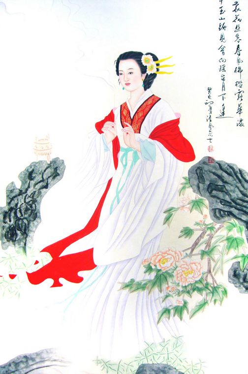 工筆仕女圖