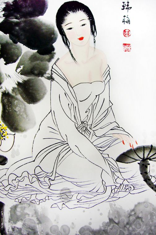 古代仕女圖