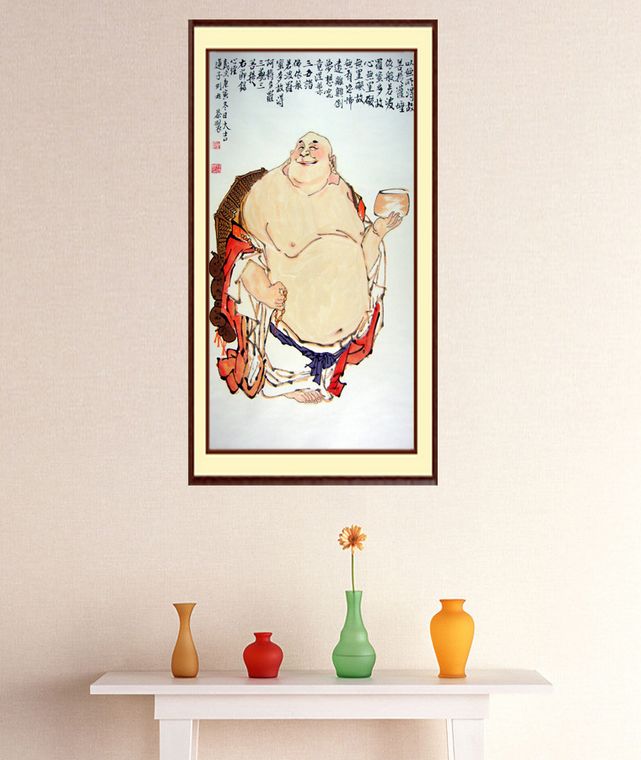 彌勒佛國畫