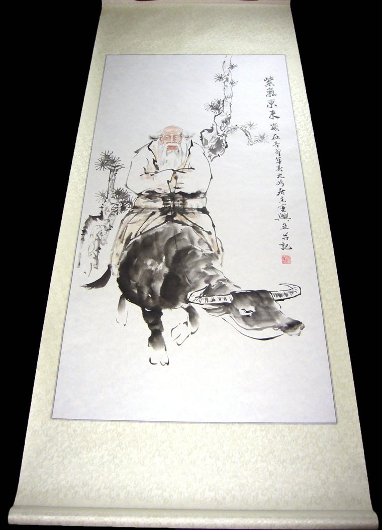 老子出關圖
