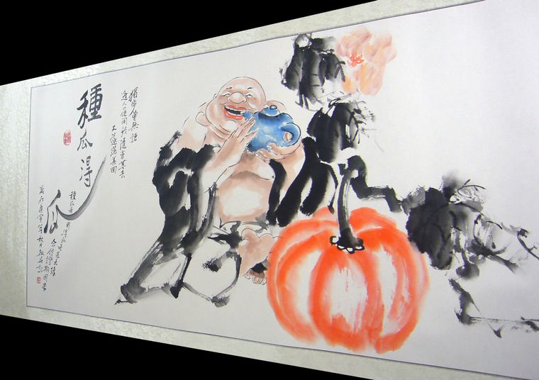 彌勒佛的畫