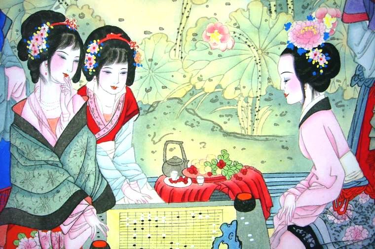 國畫紅樓十二釵